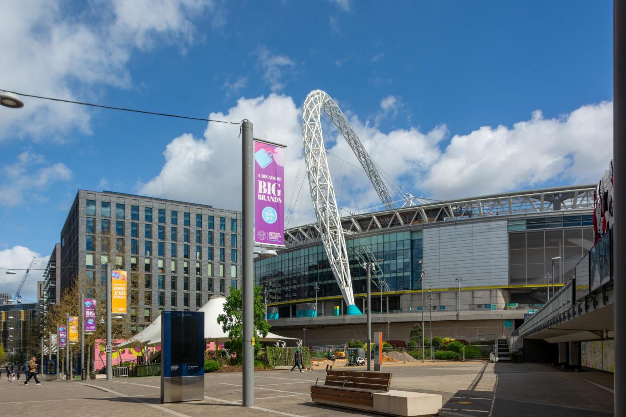 Mysquare State-Of-The-Art 1 Bedroom Apartments Near Wembley Park London Exterior foto