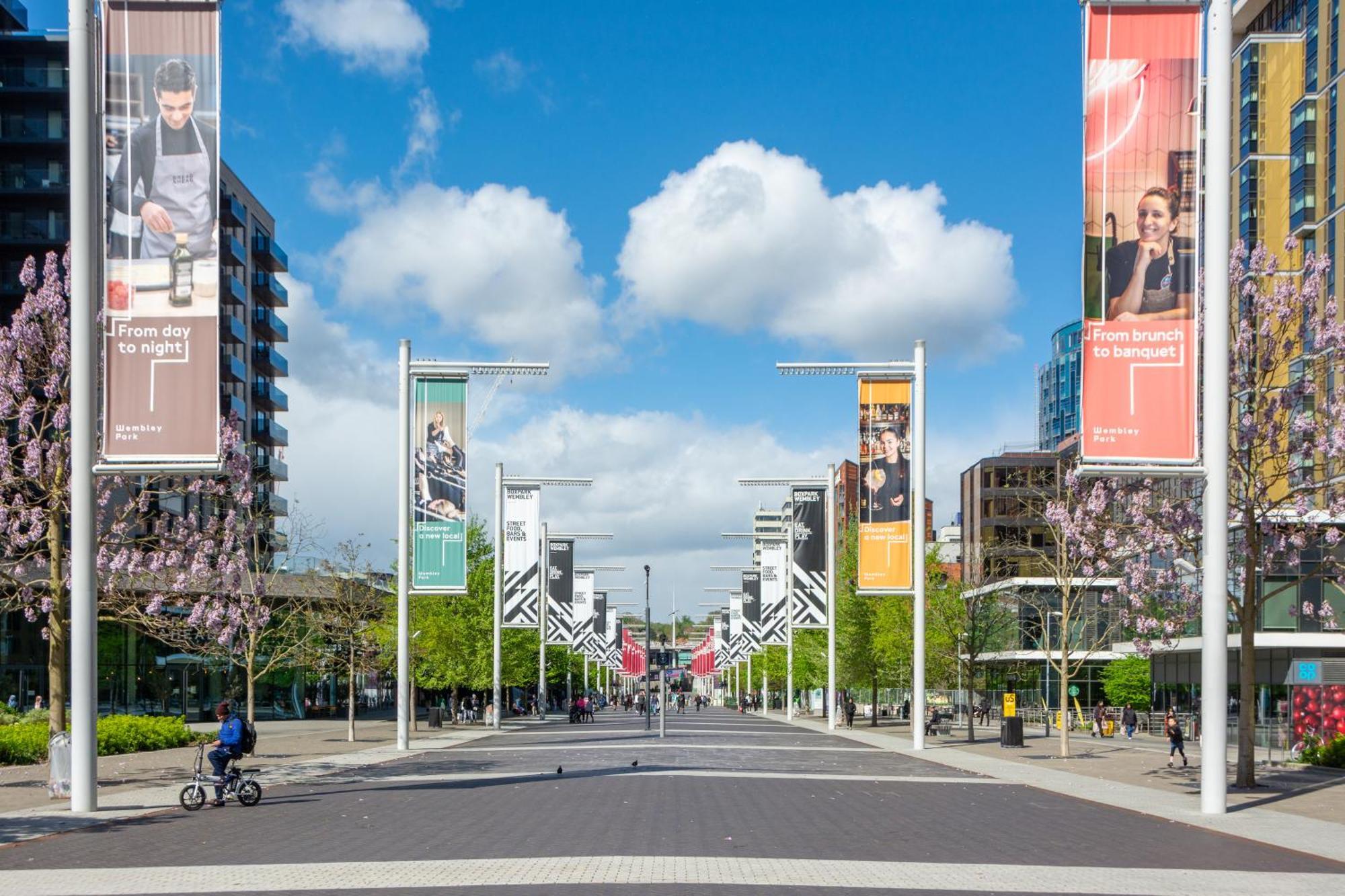 Mysquare State-Of-The-Art 1 Bedroom Apartments Near Wembley Park London Exterior foto