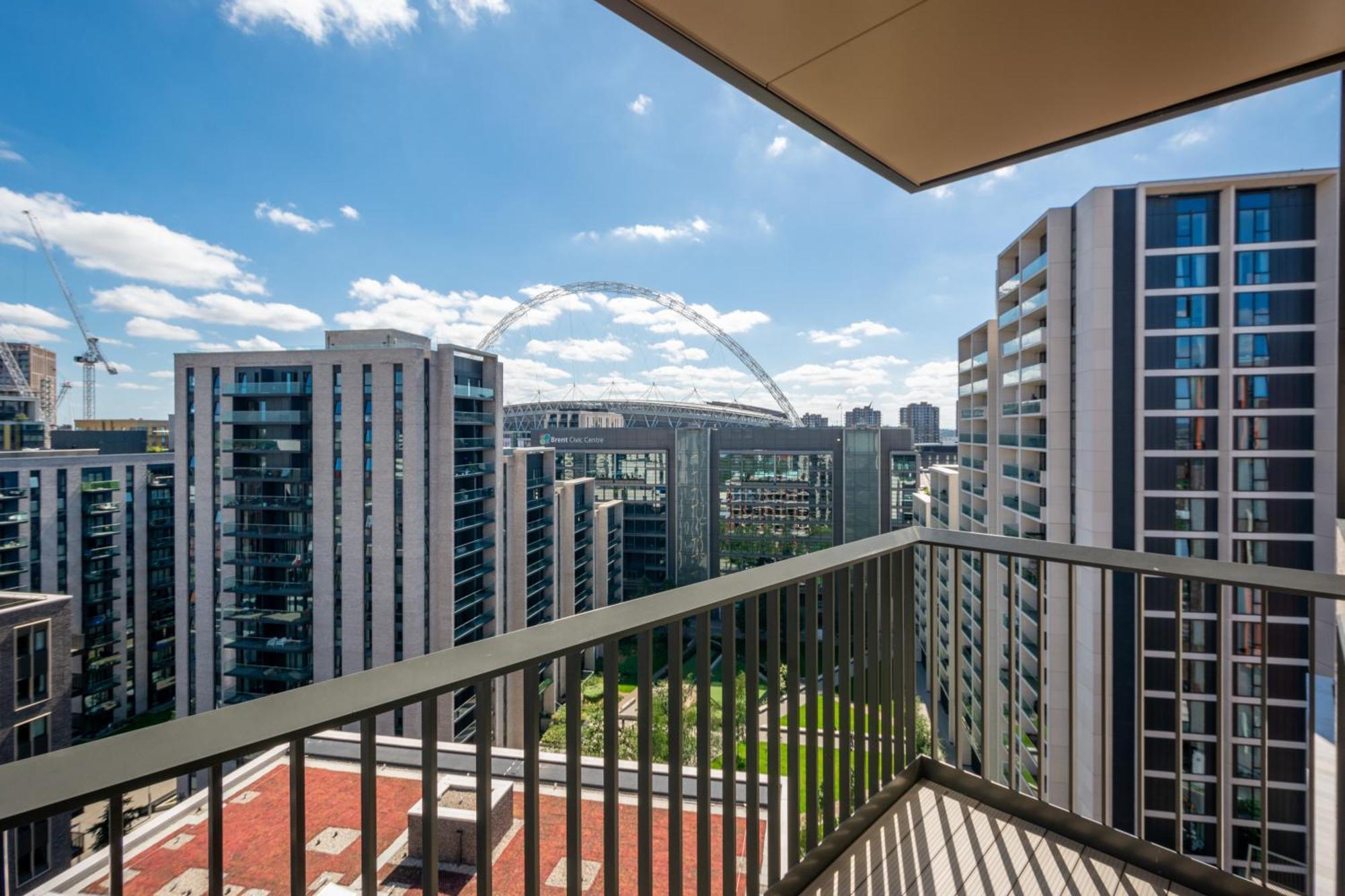 Mysquare State-Of-The-Art 1 Bedroom Apartments Near Wembley Park London Exterior foto